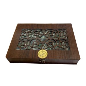 جعبه چوبی مشبک