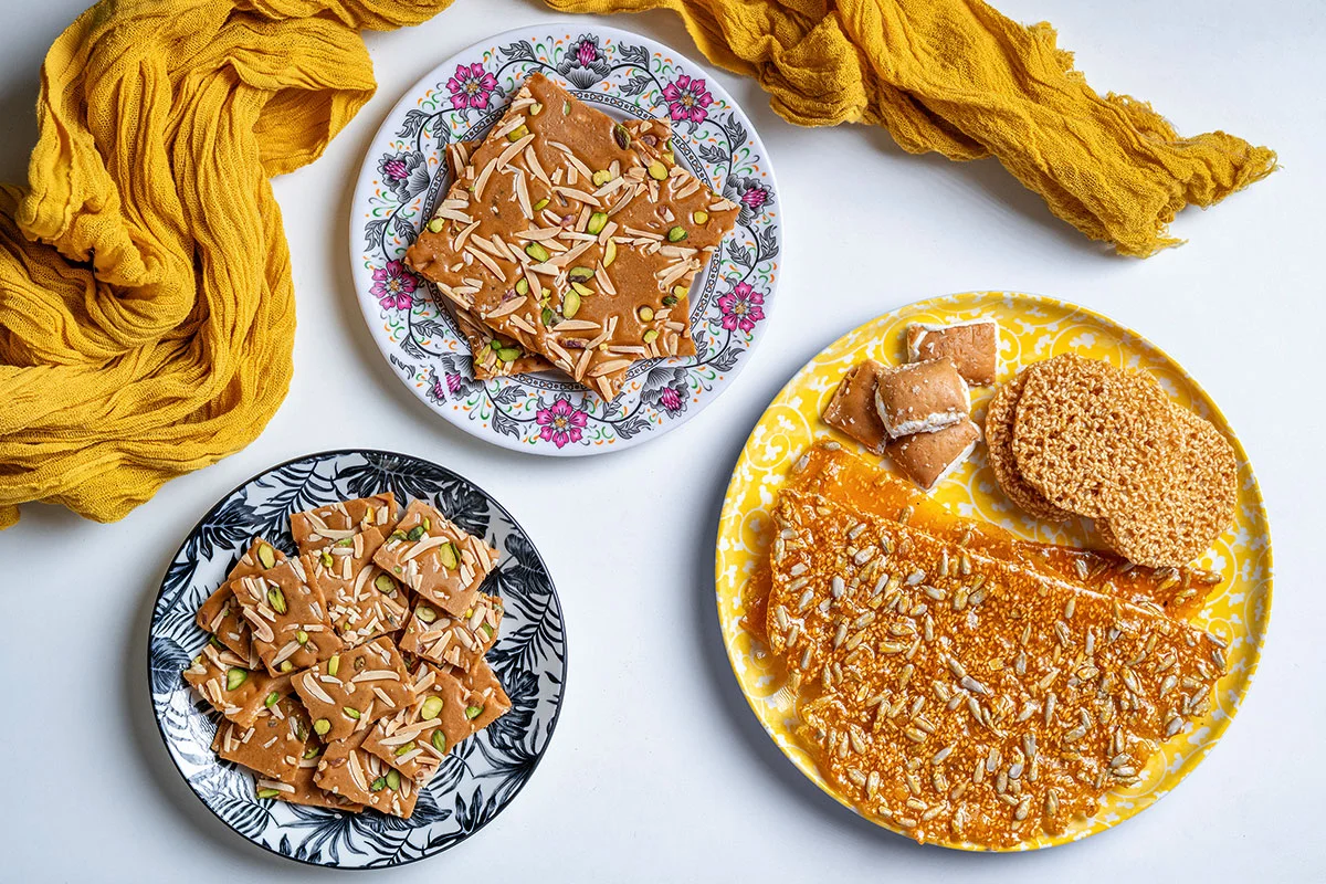سوهان عسلی لقمه‌ای: تردی و شیرینی در یک لحظه