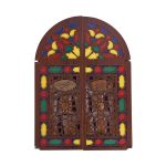 جعبه چوبی طرح در سنتی